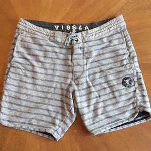 Vissla Sofa Surfers - gray stripe